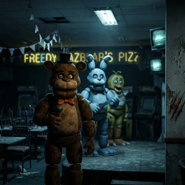 What does the Five Nights at Freddy's movie trailer reveal