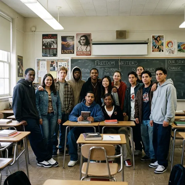 Student actors in Freedom Writers