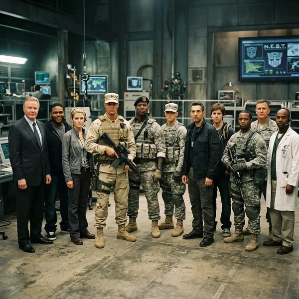 Supporting actors in Transformers (2007)