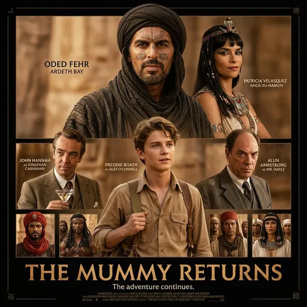 Supporting actors in The Mummy Returns
