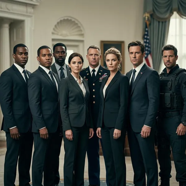 Supporting actors in White House Down