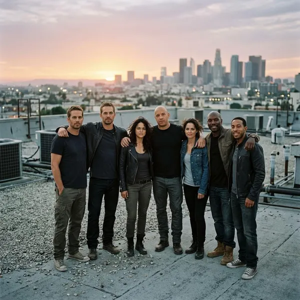 Which actors join or take bigger roles in Furious 7?