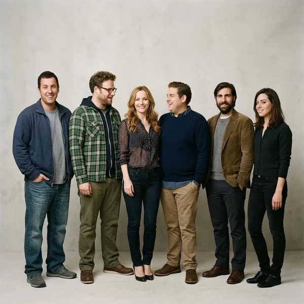 actors in funny people