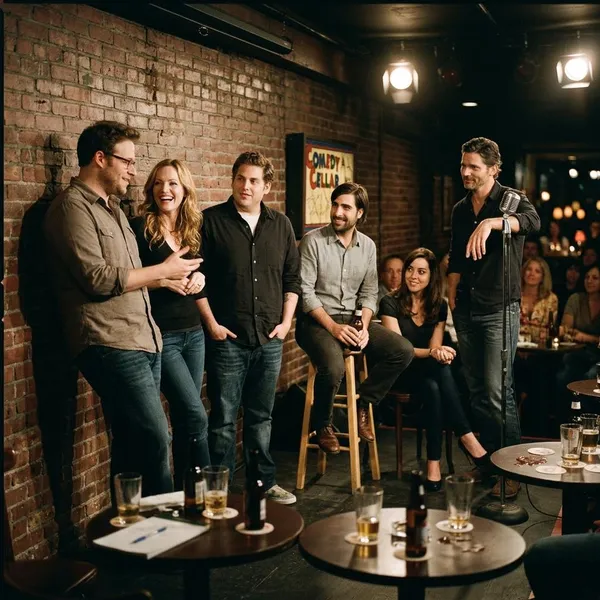 Main actors in Funny People