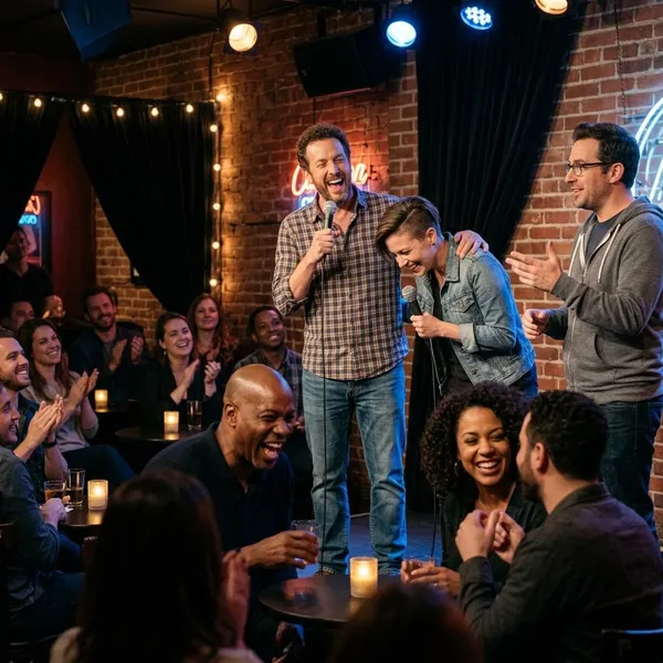 Comedian cameos in Funny People