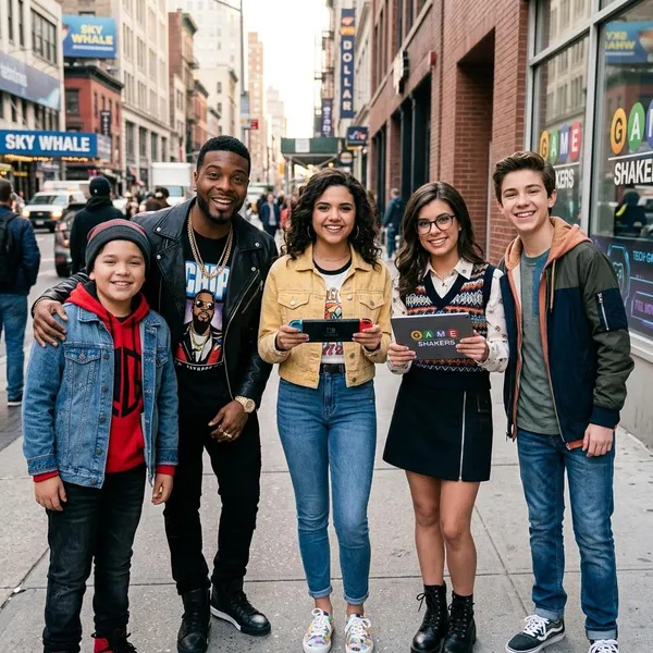 actors in game shakers