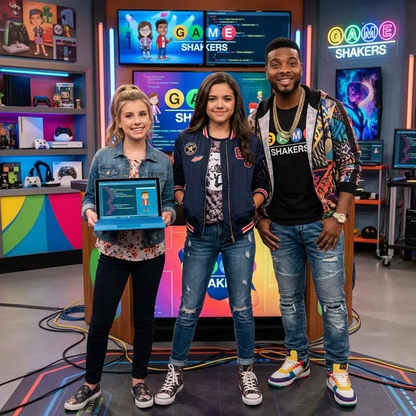 Meet the five main Game Shakers actors
