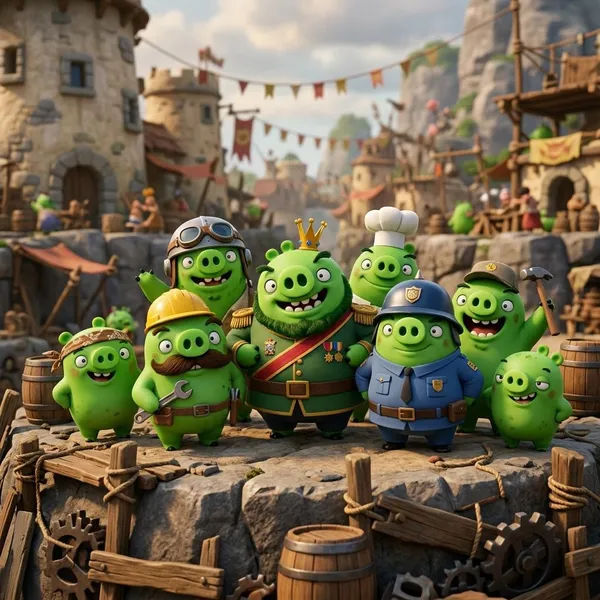 Who voices the main birds in The Angry Birds Movie?
