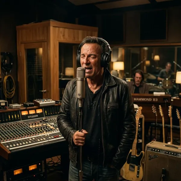 What is the Bruce Springsteen movie trailer about