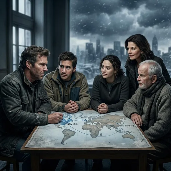 Supporting actors in The Day After Tomorrow
