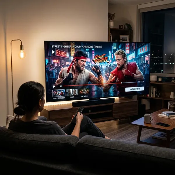 Where to watch the Street Fighter movie trailer